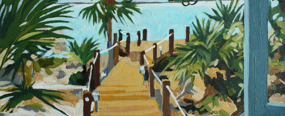 Acrylic painting