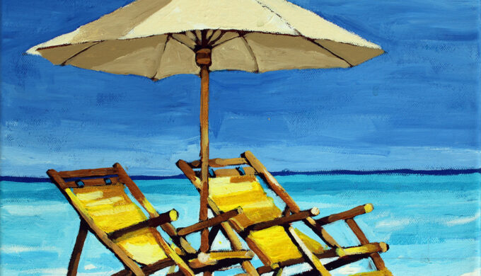 Acrylic painting