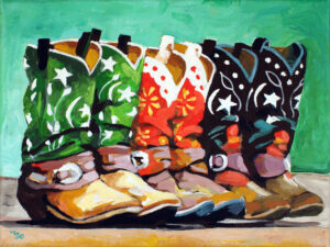 Acrylic painting