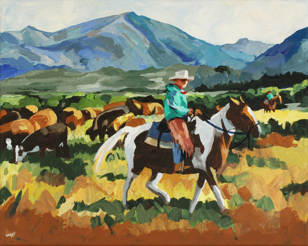 acrylic painting
