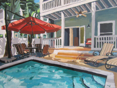 poolside